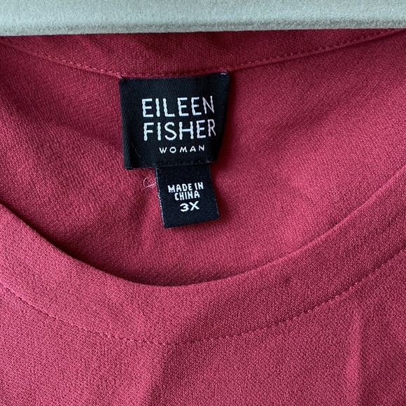 Eileen fisher silk blend shell - Picture 2 of 3